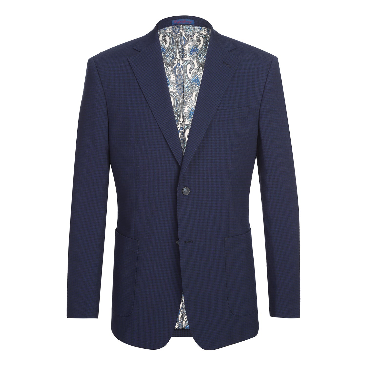 ENGLISH LAUNDRY 32-16-410EL Men's Navy Suit
