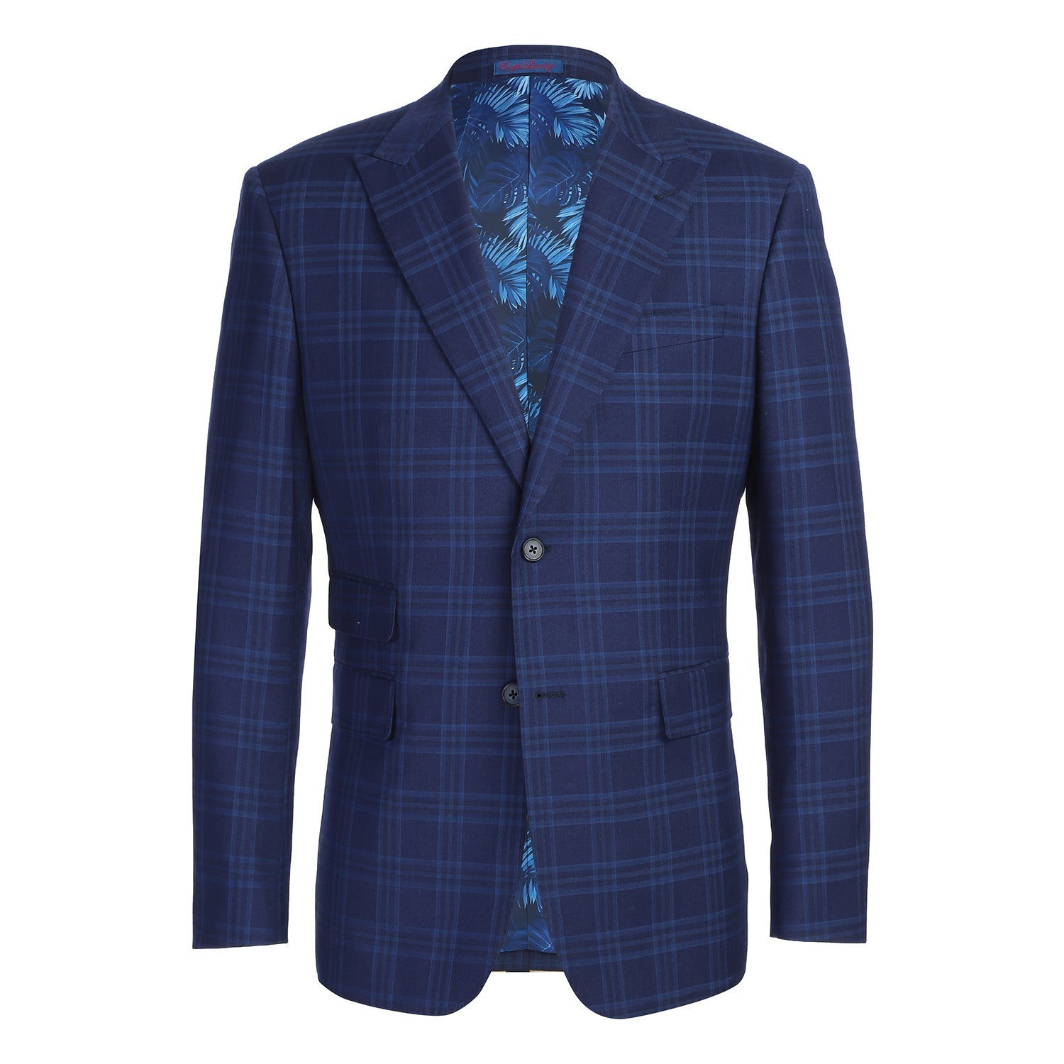 English Laundry 32-60-400EL Suit BLUE L40 33 Slim Fit