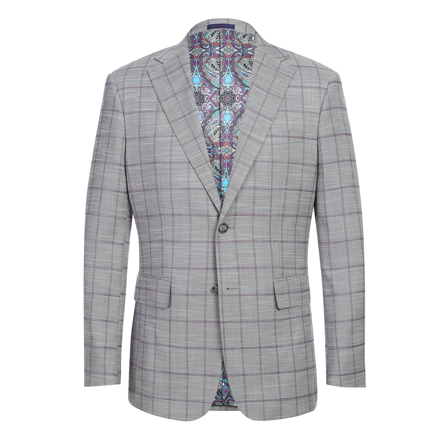 ENGLISH LAUNDRY 12-60-092EL White Check Suit