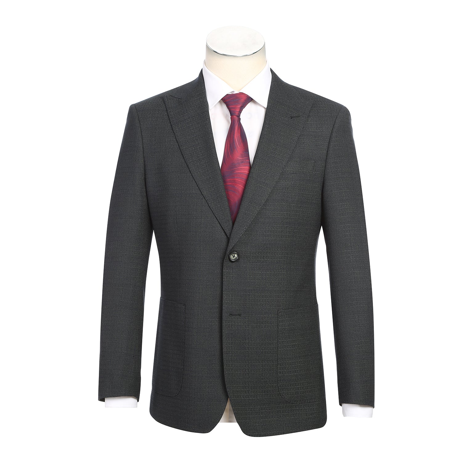 Black Check Suit