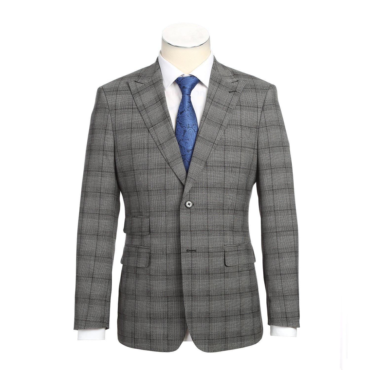 Gray Check Suit