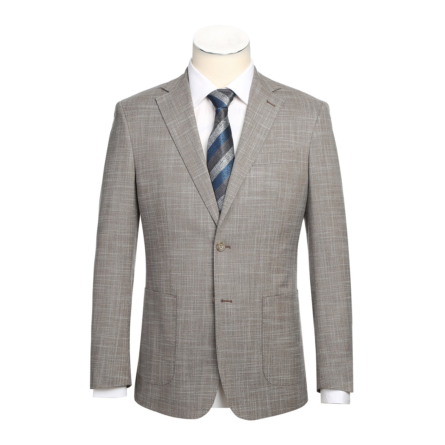 Brown Check Suit