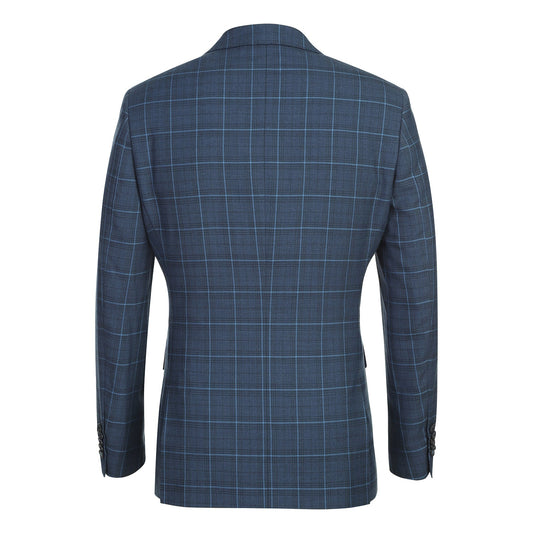 ENGLISH LAUNDRY 32-54-411EL Men's Navy Suit