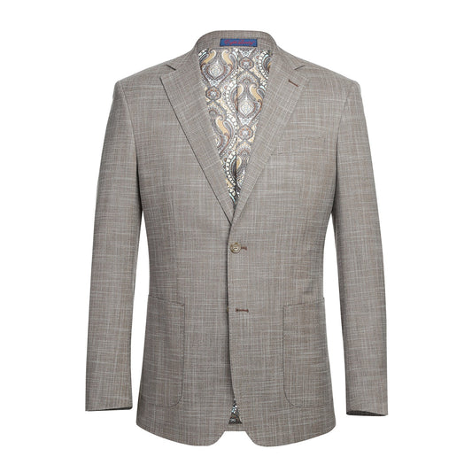 Brown Check Suit