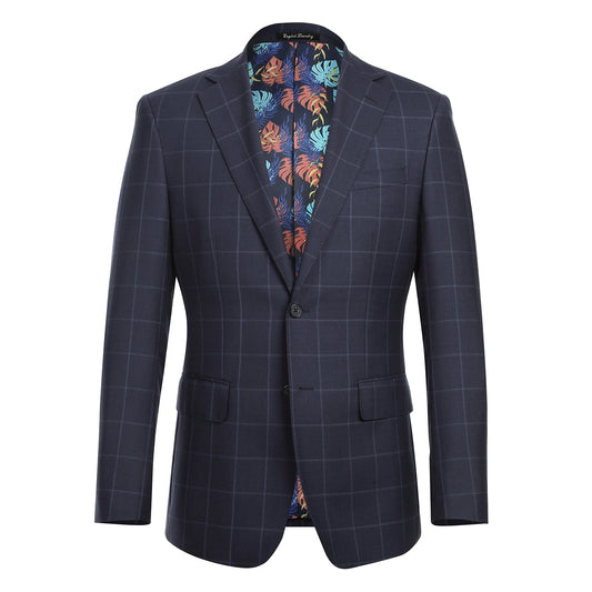 Blue Wool Suit