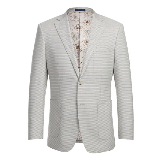 Smoke Grey Check Suit