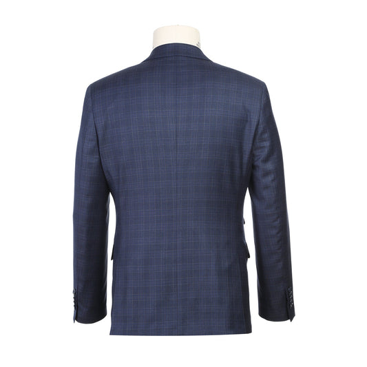 Gray Blue Wool Suit