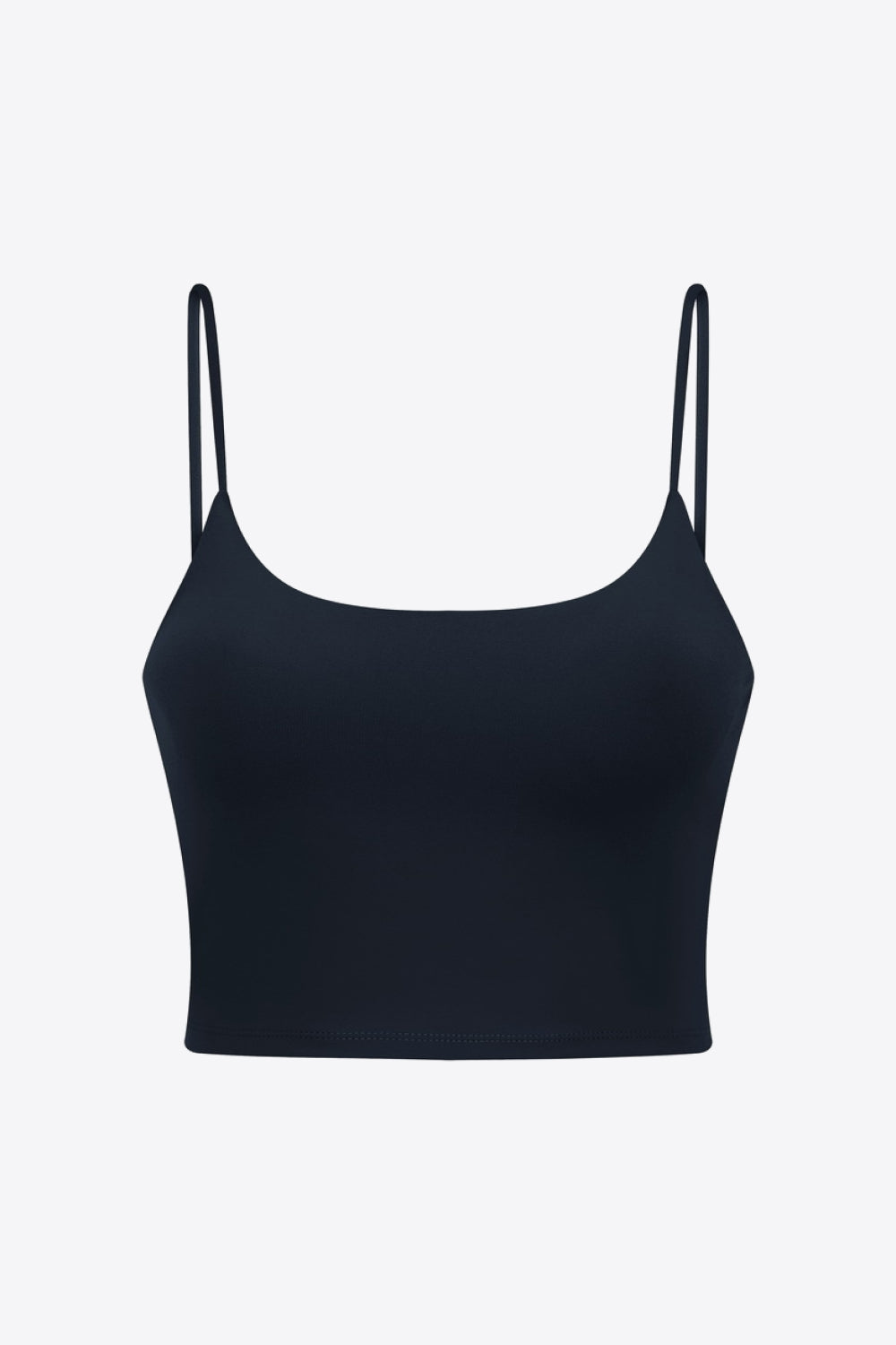 Feel Like Skin Scoop Neck Sports Cami Black