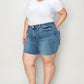 Judy Blue Full Size High Waist Slim Denim Shorts