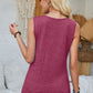 Heathered Notched Wide Strap Tank