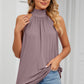 Tied Grecian Neck Tank