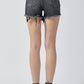 RISEN Raw Hem Denim Shorts with Pockets