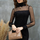 Turtleneck Long Sleeve Dress