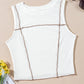 Round Neck Sleeveless Tank