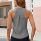 Round Neck Racerback Tank