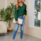 V-Neck Long Sleeve Top