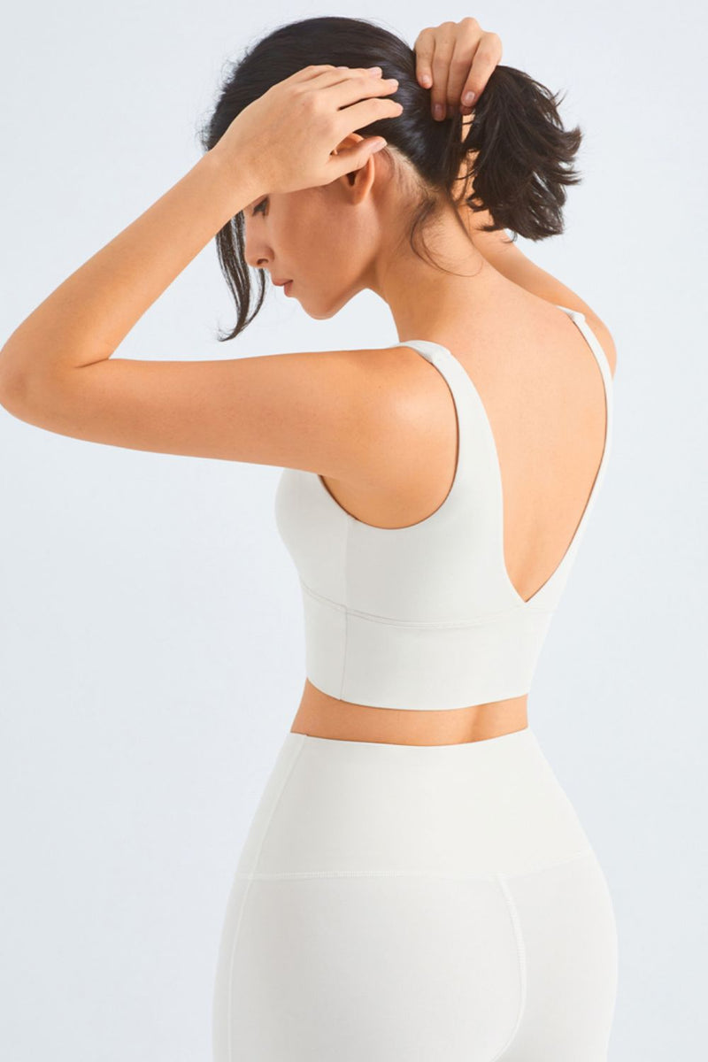 V-Back Sports Bra