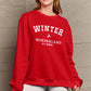 Simply Love Full Size WINTER WONDERLAND ALUMNI Graphic Long Sleeve Sweatshirt