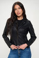Coalition LA Zip Up Hooded Jacket Black