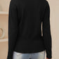 Open Front Long Sleeve Cardigan