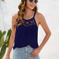 Lace Detail Grecian Neck Cami