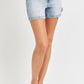 Risen Full Size High Rise Denim Shorts