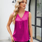 V-Neck Wide Strap Tank