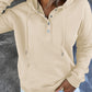 Dropped Shoulder Long Sleeve Hoodie with Pocket