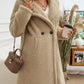 Devine Pocketed Long Sleeve Hooded Teddy Coat