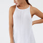 Round Neck Spaghetti Strap Sleeveless Cover Up