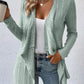 Open Front Long Sleeve Cardigan