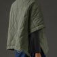 Texture Half Zip Half Sleeve Outerwear