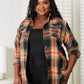 Mandy Plaid Dropped Shoulder Shirt