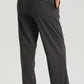 Straight Leg Sports Pants with Pockets