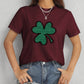 Lucky Clover Round Neck T-Shirt