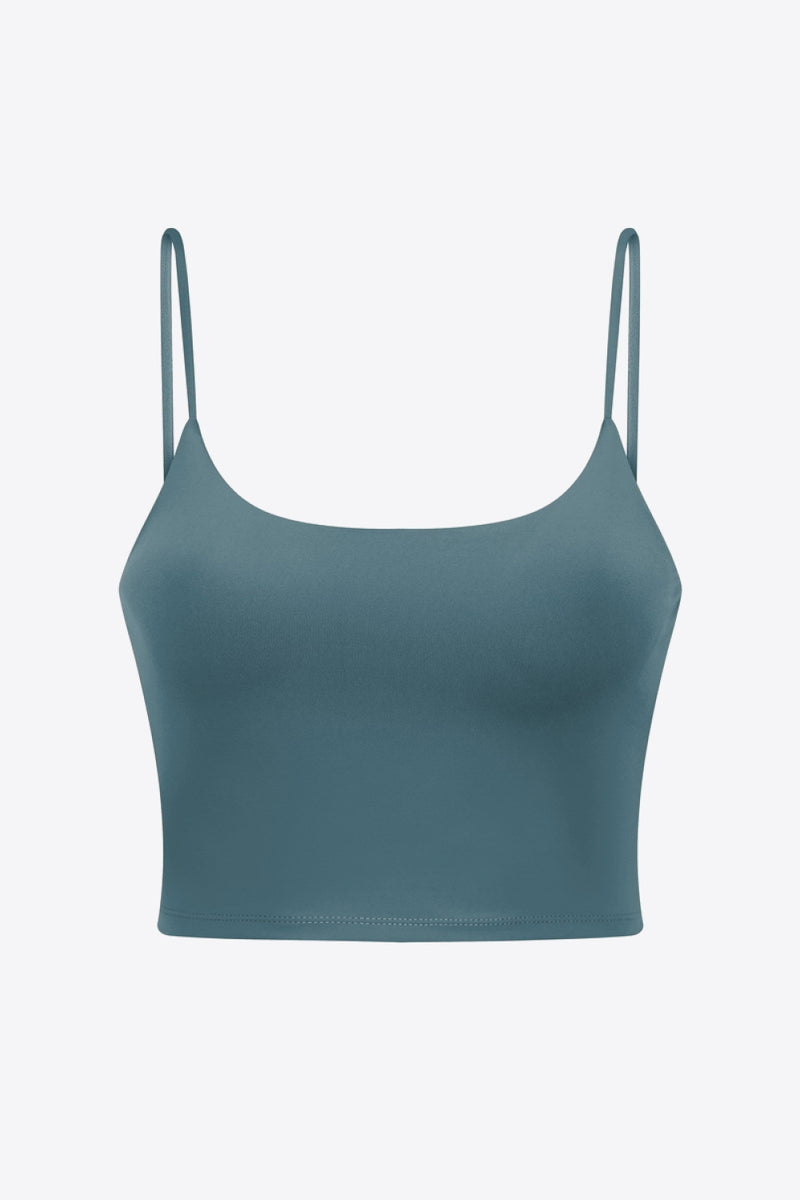 Feel Like Skin Scoop Neck Sports Cami