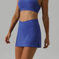 Halter Neck Tank and Slit Skirt Active Set