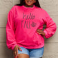 Simply Love Full Size HELLO FALL Graphic Sweatshirt