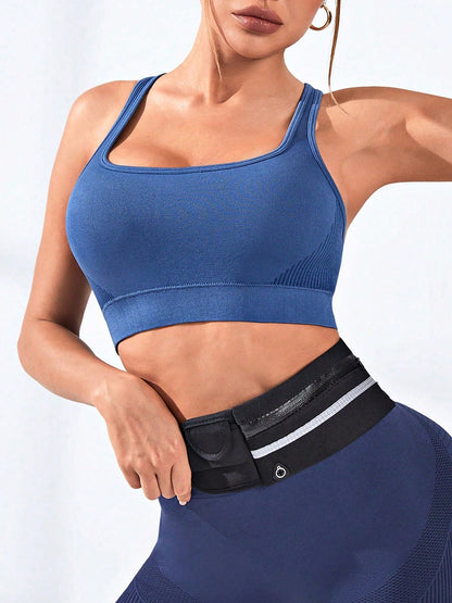 Square Neck Active Bra