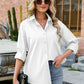 Lovelet Button Up Collared Neck Long Sleeve Shirt