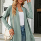 Open Front Long Sleeve Cardigan