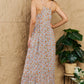 HEYSON Take Your Chances Full Size Floral Halter Neck Maxi Dress