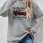 Graphic Round Neck Long Sleeve Sweatshirt