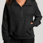 Half Zip Long Sleeve Sweatshirt