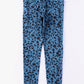 Leopard Print Wide Waistband Leggings