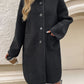 Devine Button Up Long Sleeve Coat