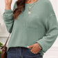 Mandy Round Neck Long Sleeve T-Shirt