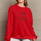 Simply Love Full Size HELLO FALL Graphic Sweatshirt