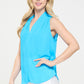 RENEE C  V-Neck Sleeveless Top