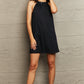 Spliced Lace Round Neck Sleeveless Dress